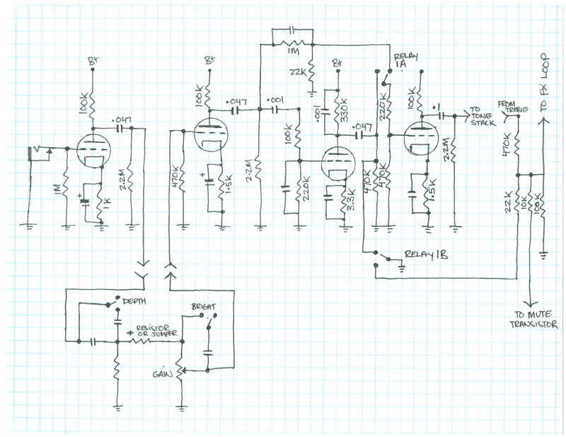 Engl e530 preamp схема